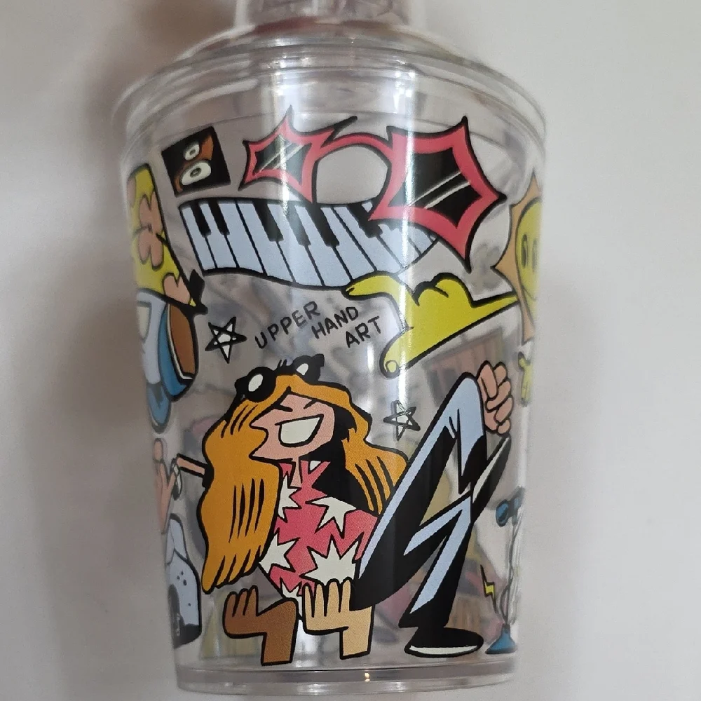 Cocktail Shaker - Colorful Cartoon Design - Plastic